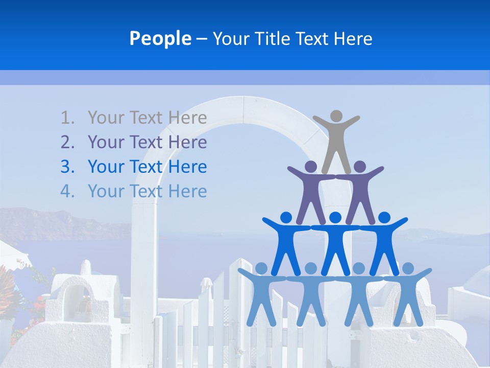 Aegean Architecture Europe PowerPoint Template