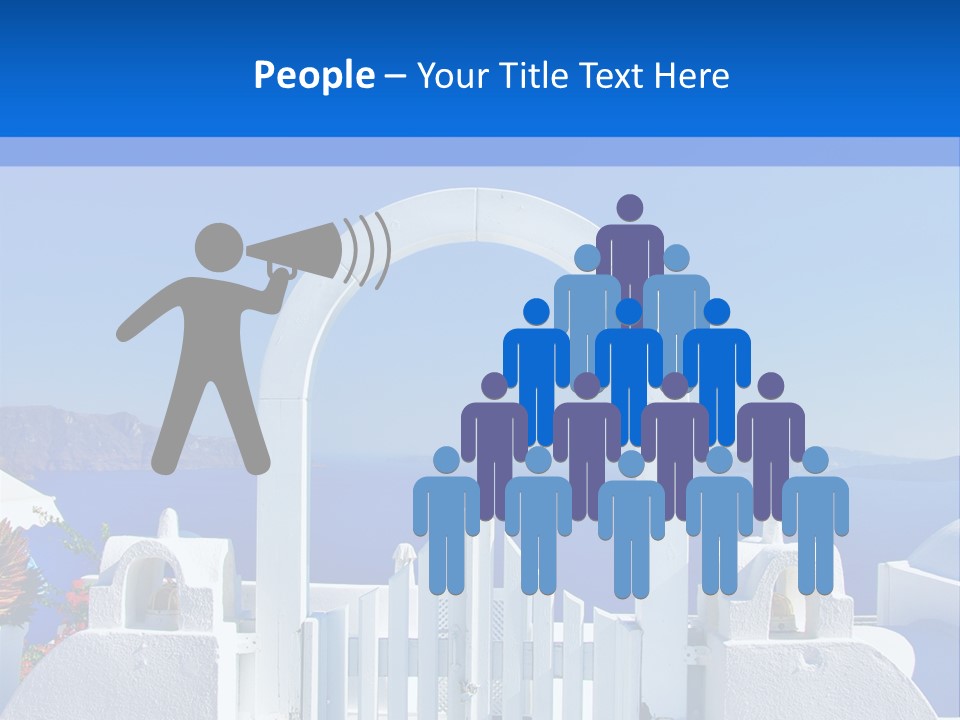 Aegean Architecture Europe PowerPoint Template