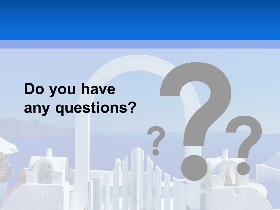 Aegean Architecture Europe PowerPoint Template