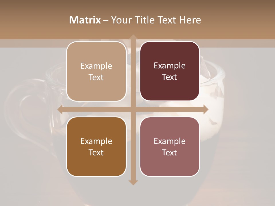 Restaurant Cup Breakfast PowerPoint Template