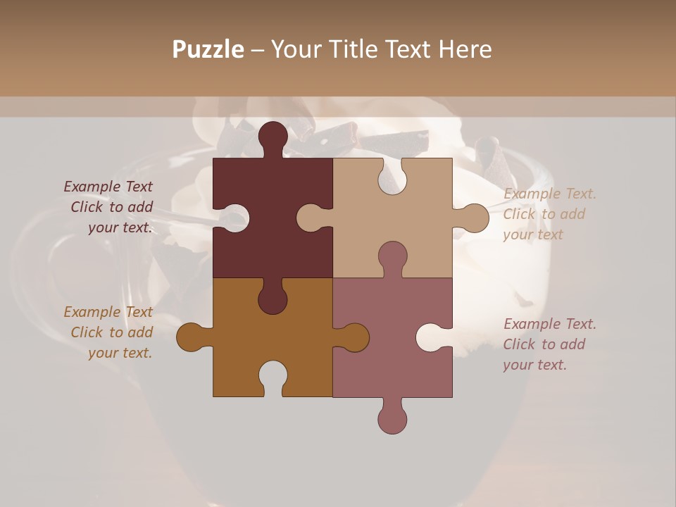 Restaurant Cup Breakfast PowerPoint Template