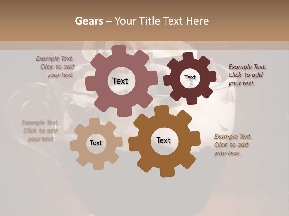 Restaurant Cup Breakfast PowerPoint Template