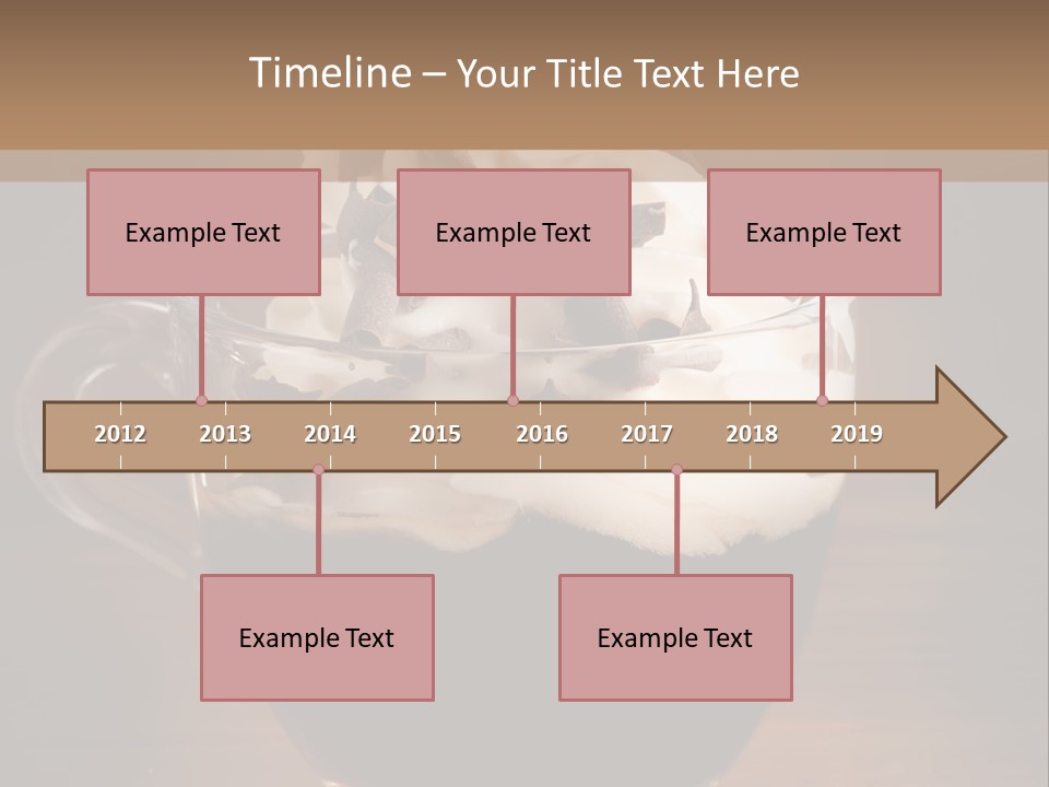 Restaurant Cup Breakfast PowerPoint Template