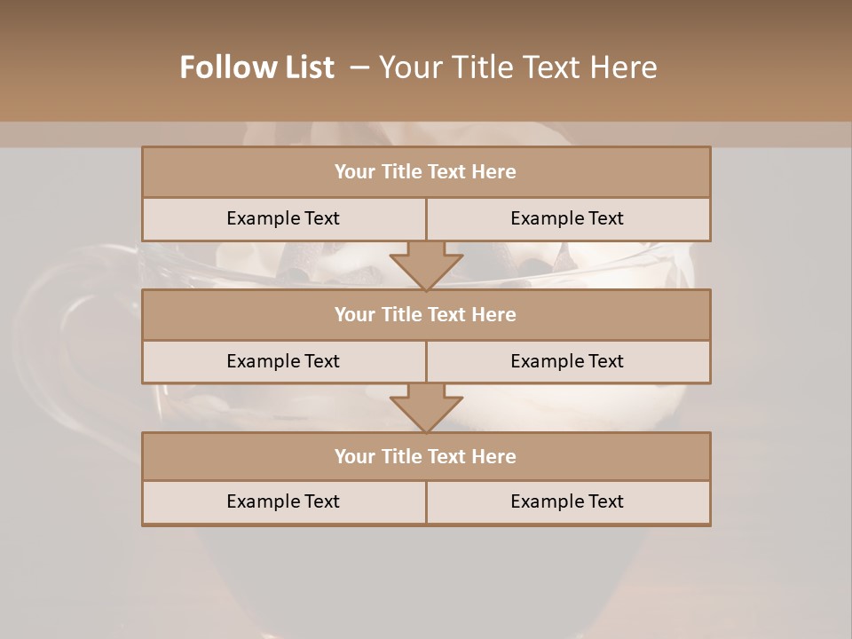 Restaurant Cup Breakfast PowerPoint Template