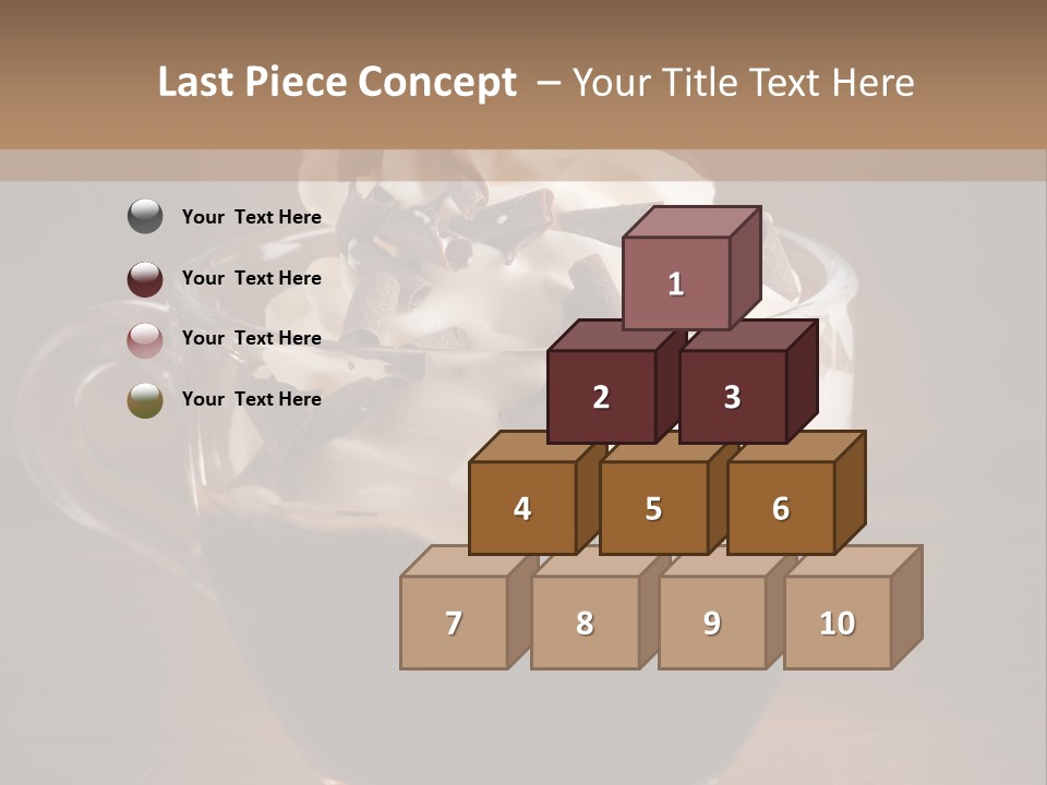 Restaurant Cup Breakfast PowerPoint Template