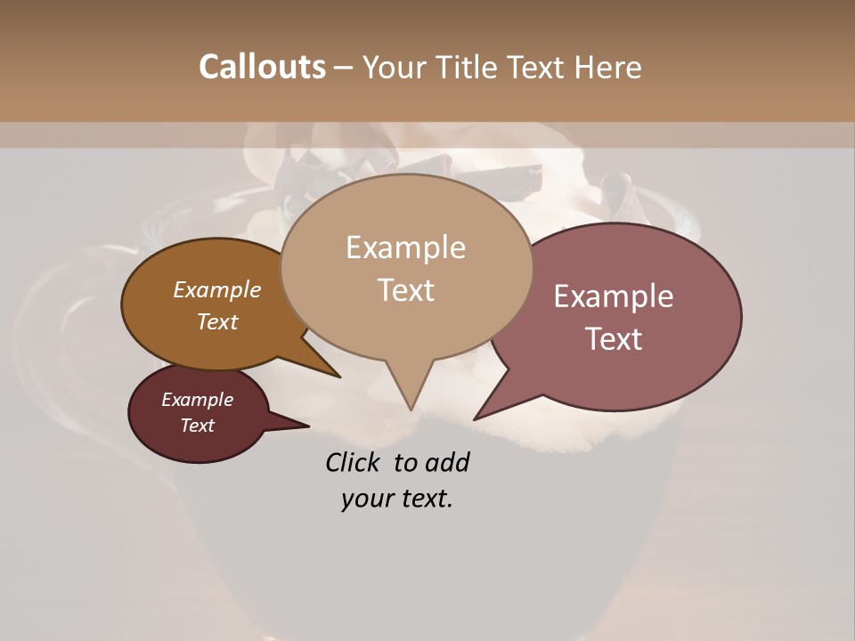 Restaurant Cup Breakfast PowerPoint Template