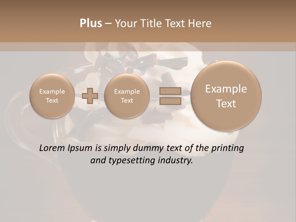 Restaurant Cup Breakfast PowerPoint Template