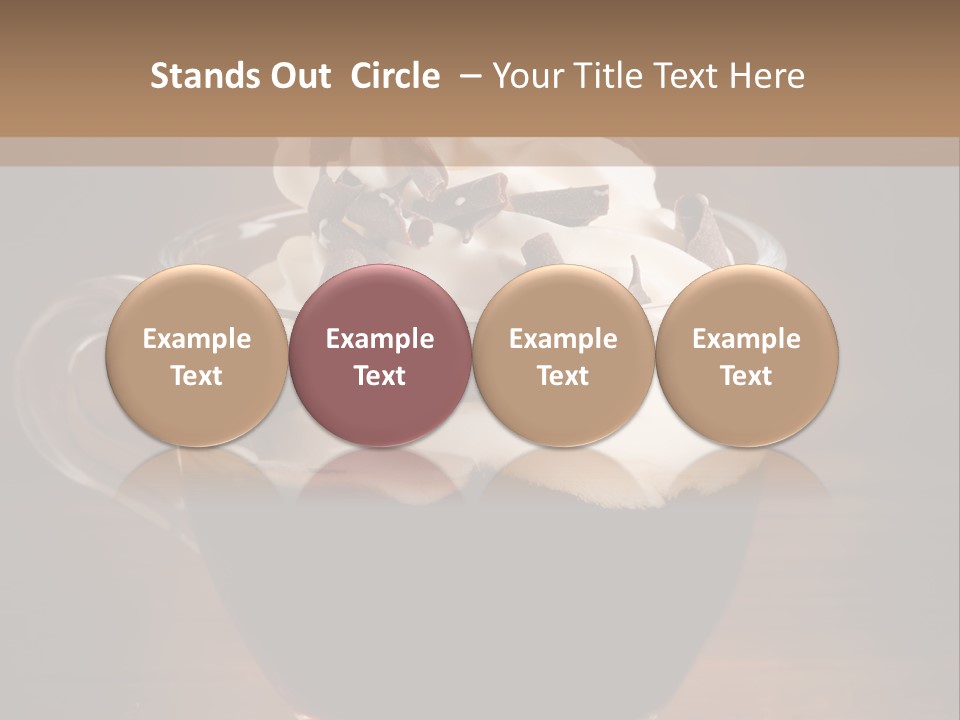 Restaurant Cup Breakfast PowerPoint Template