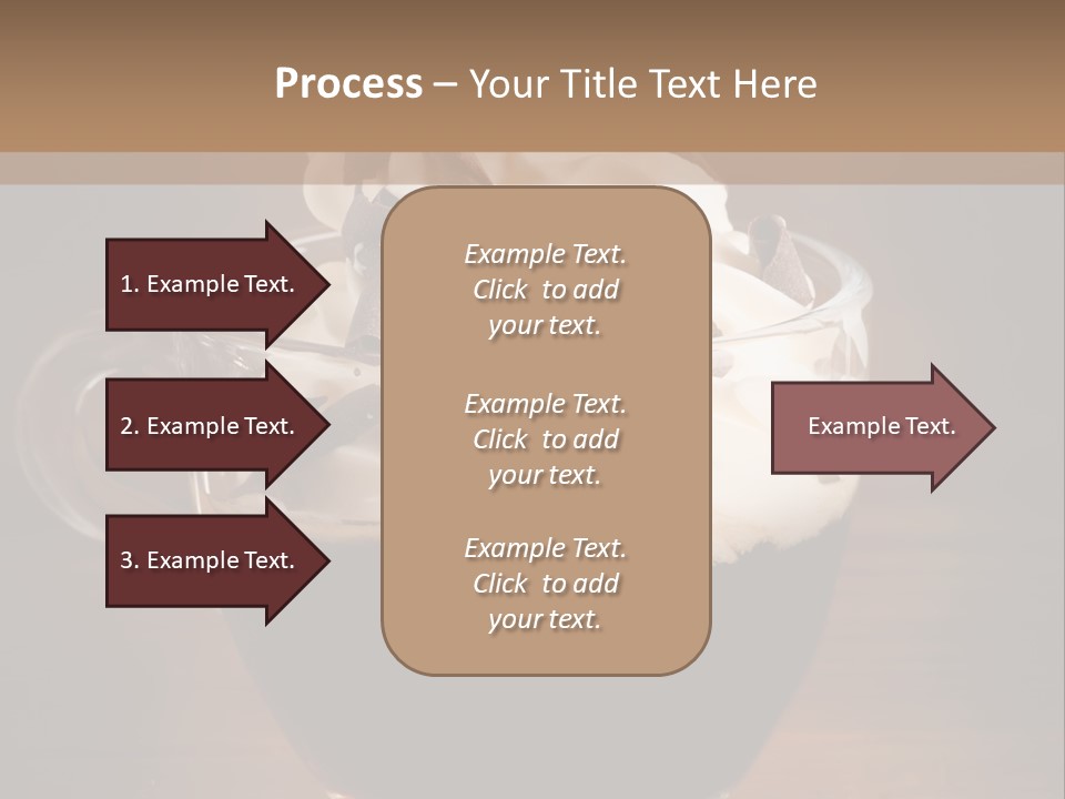 Restaurant Cup Breakfast PowerPoint Template