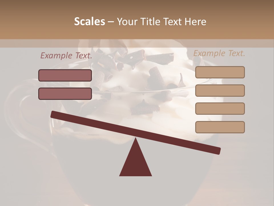 Restaurant Cup Breakfast PowerPoint Template