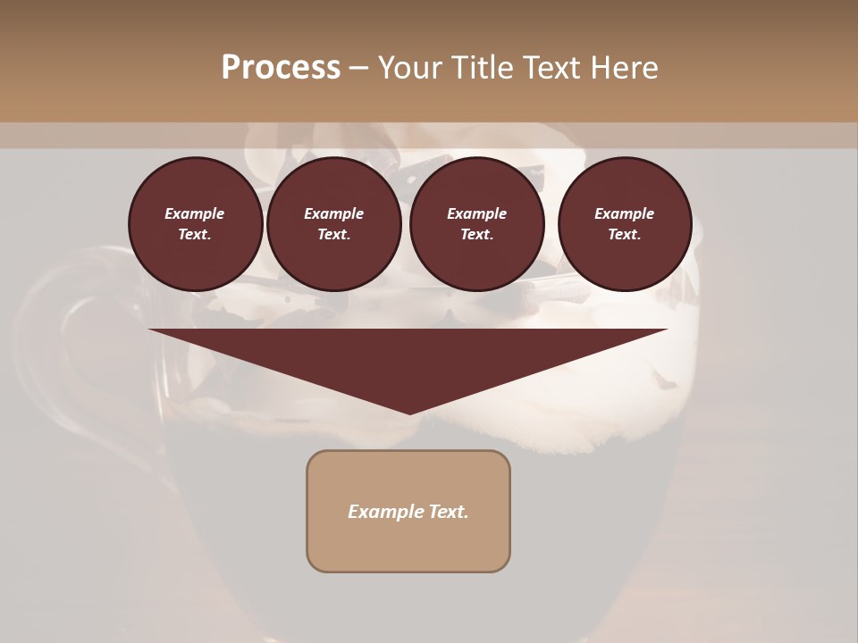 Restaurant Cup Breakfast PowerPoint Template