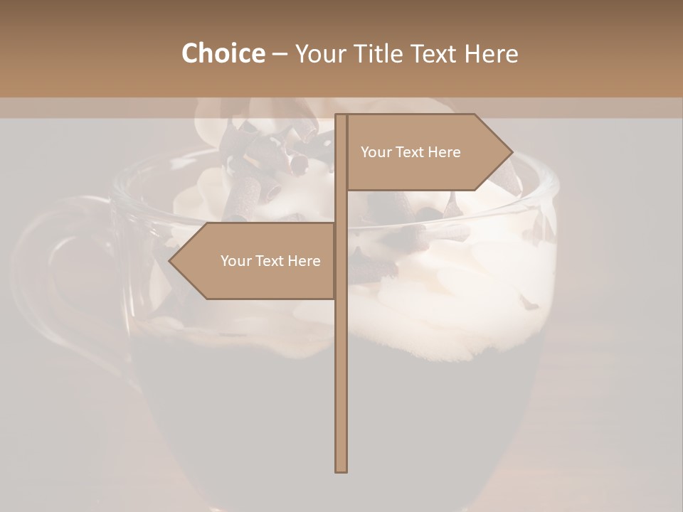 Restaurant Cup Breakfast PowerPoint Template