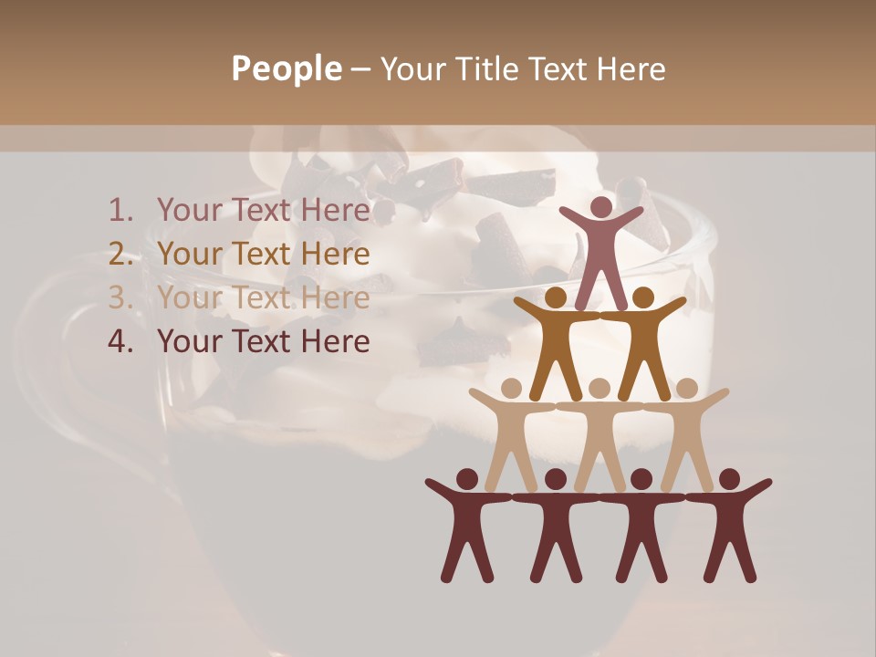 Restaurant Cup Breakfast PowerPoint Template