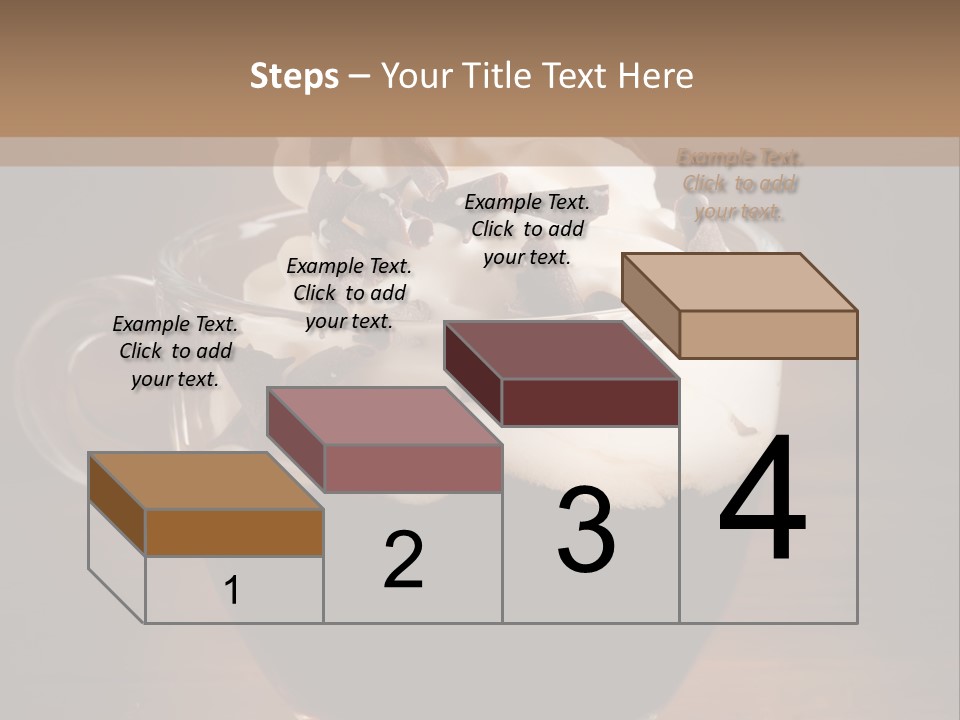 Restaurant Cup Breakfast PowerPoint Template