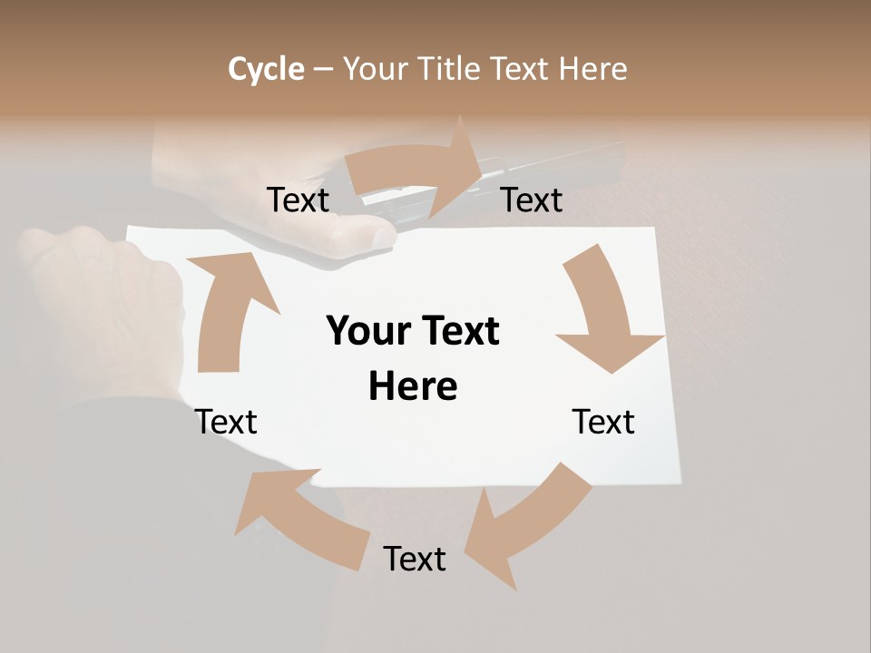 Table Sadness Collapse PowerPoint Template