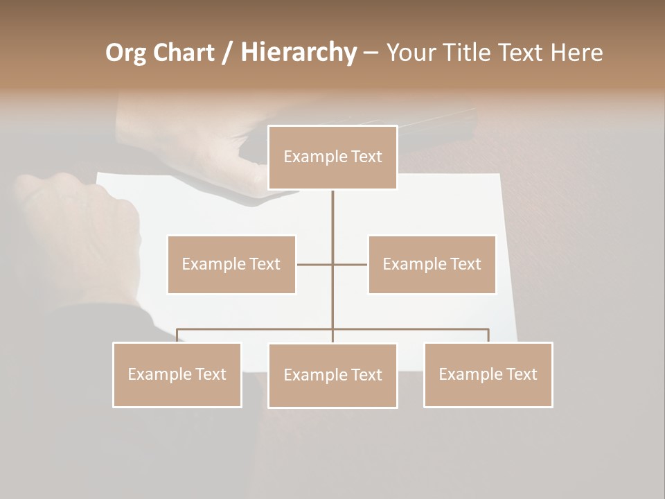 Table Sadness Collapse PowerPoint Template