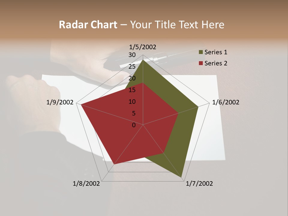 Table Sadness Collapse PowerPoint Template