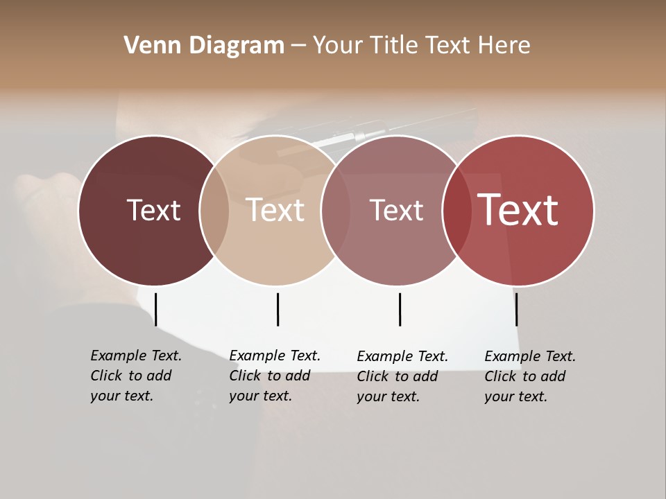 Table Sadness Collapse PowerPoint Template