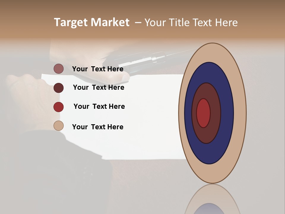 Table Sadness Collapse PowerPoint Template