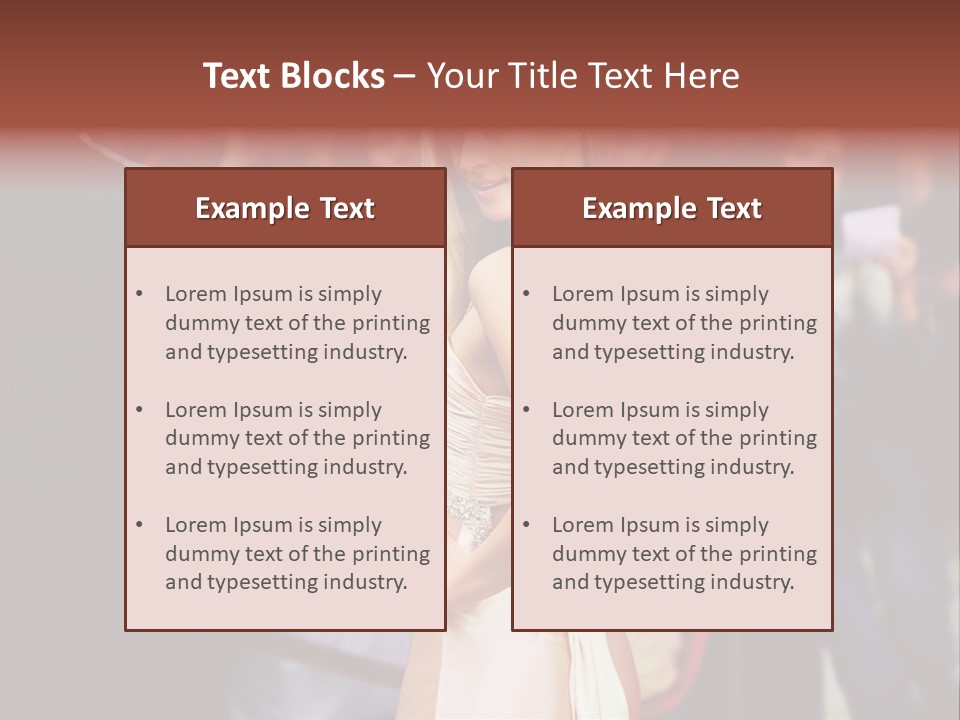 Lifestyle Demand Camera PowerPoint Template