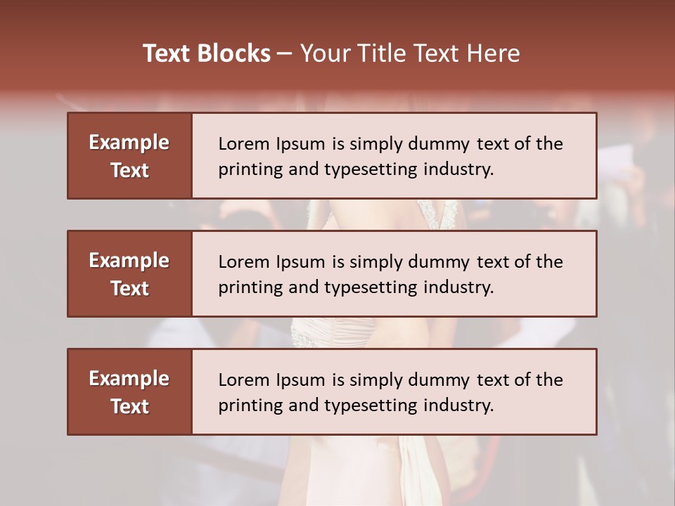 Lifestyle Demand Camera PowerPoint Template