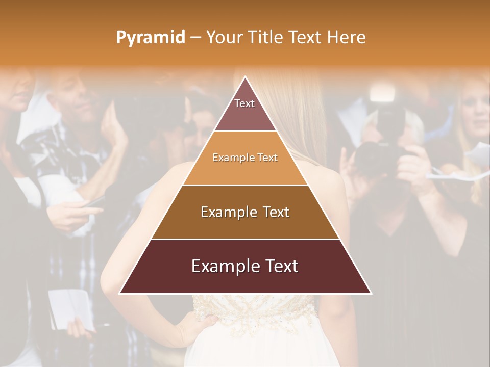 Formalwear Celeb Gorgeous PowerPoint Template