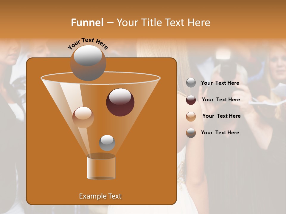 Formalwear Celeb Gorgeous PowerPoint Template