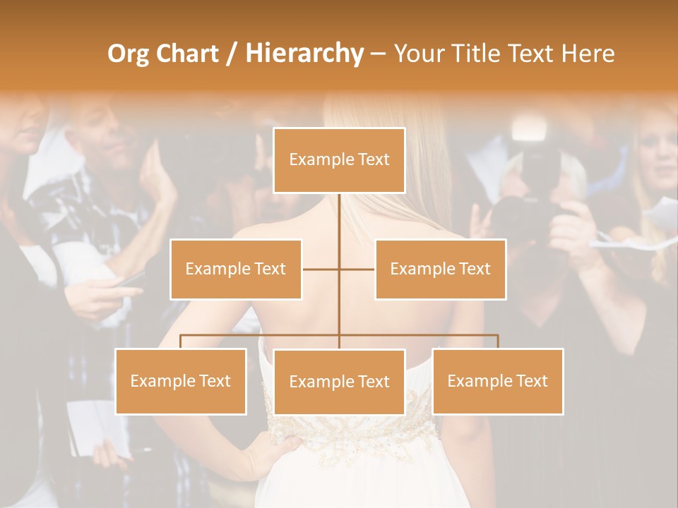 Formalwear Celeb Gorgeous PowerPoint Template