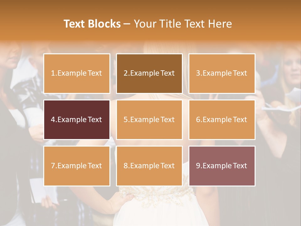 Formalwear Celeb Gorgeous PowerPoint Template