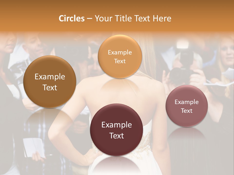 Formalwear Celeb Gorgeous PowerPoint Template