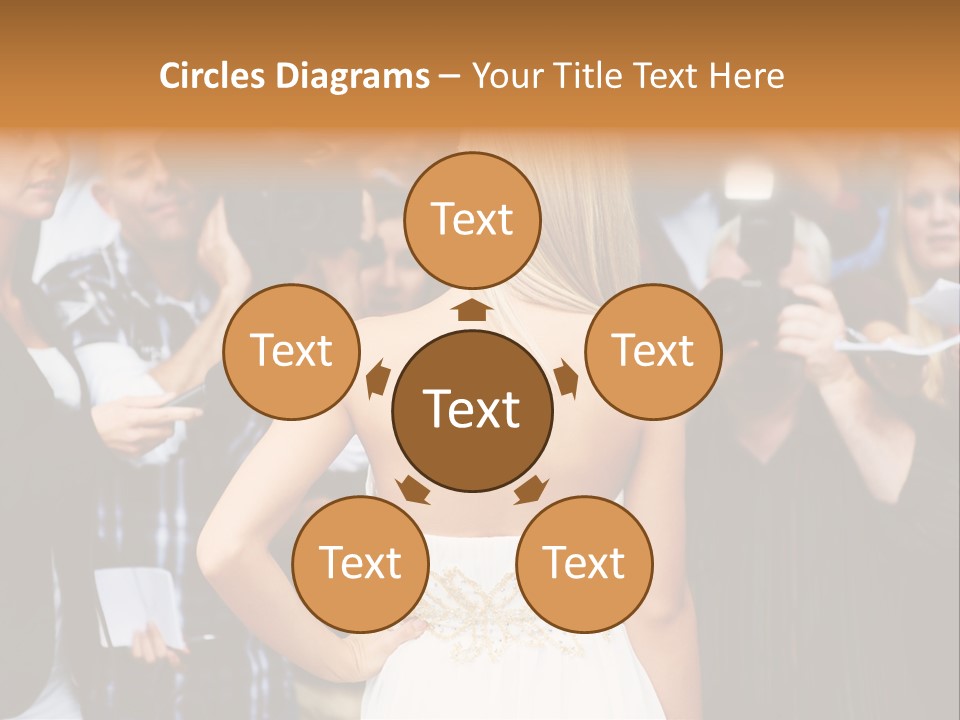 Formalwear Celeb Gorgeous PowerPoint Template