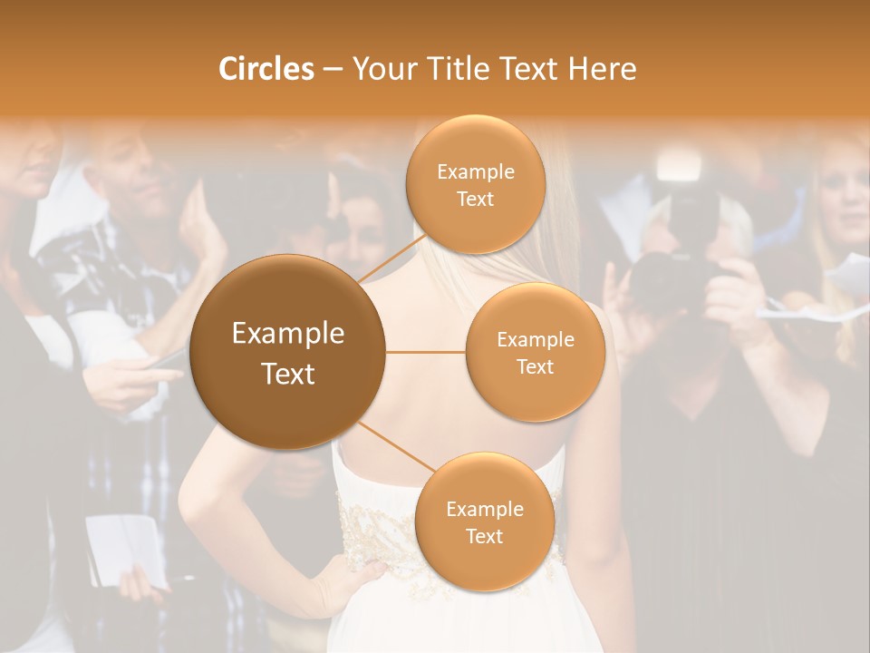 Formalwear Celeb Gorgeous PowerPoint Template