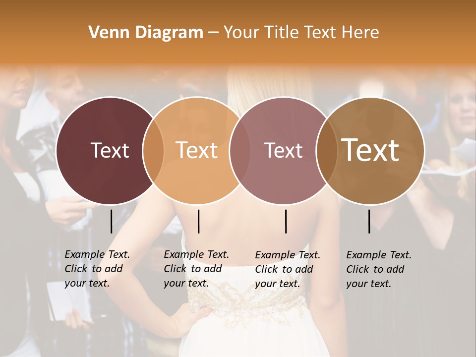 Formalwear Celeb Gorgeous PowerPoint Template