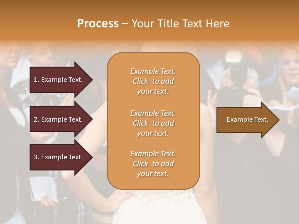 Formalwear Celeb Gorgeous PowerPoint Template