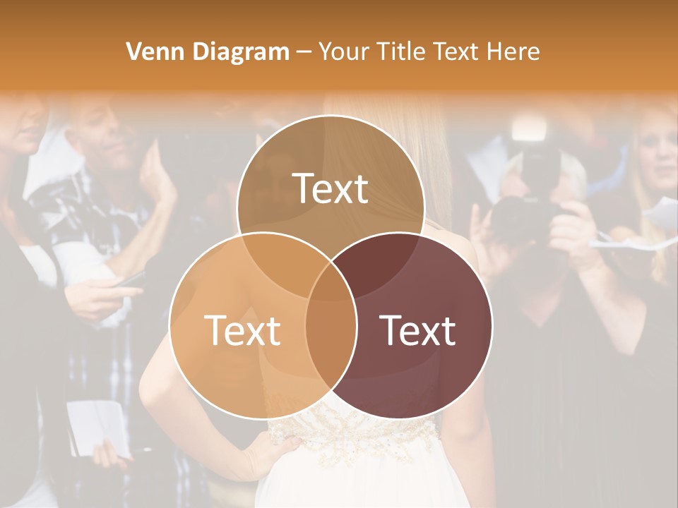 Formalwear Celeb Gorgeous PowerPoint Template