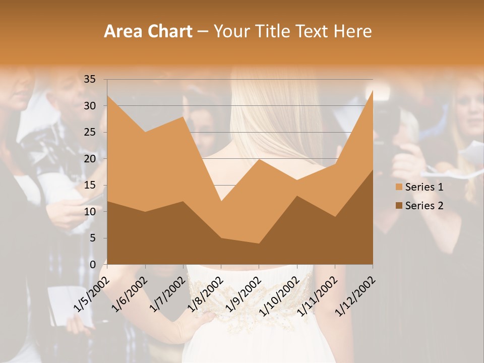 Formalwear Celeb Gorgeous PowerPoint Template