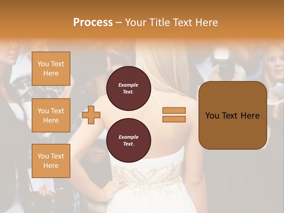 Formalwear Celeb Gorgeous PowerPoint Template