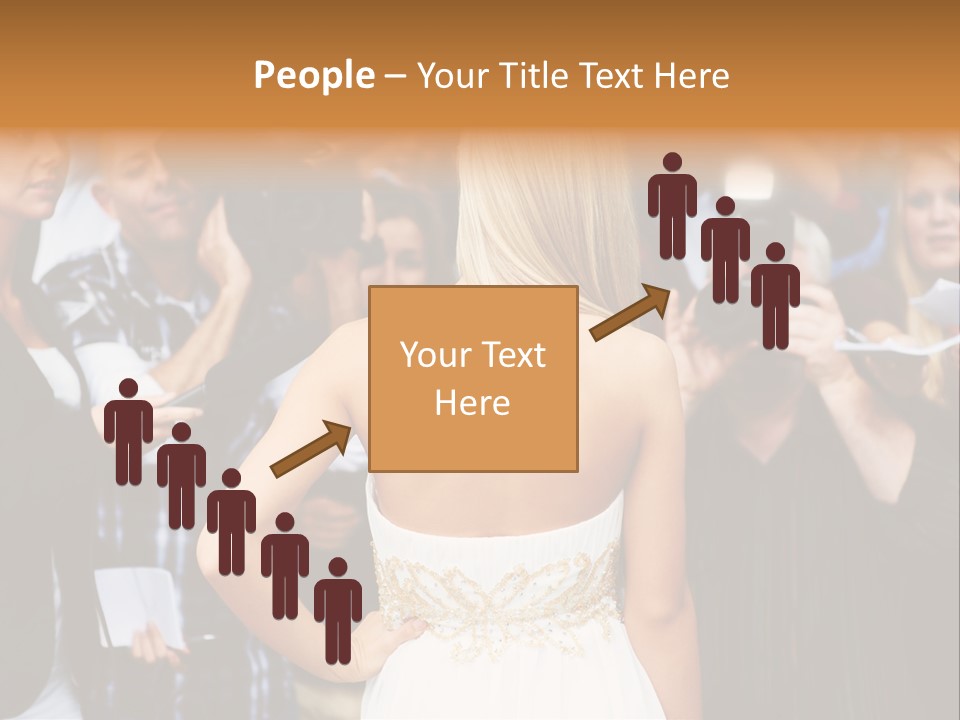 Formalwear Celeb Gorgeous PowerPoint Template