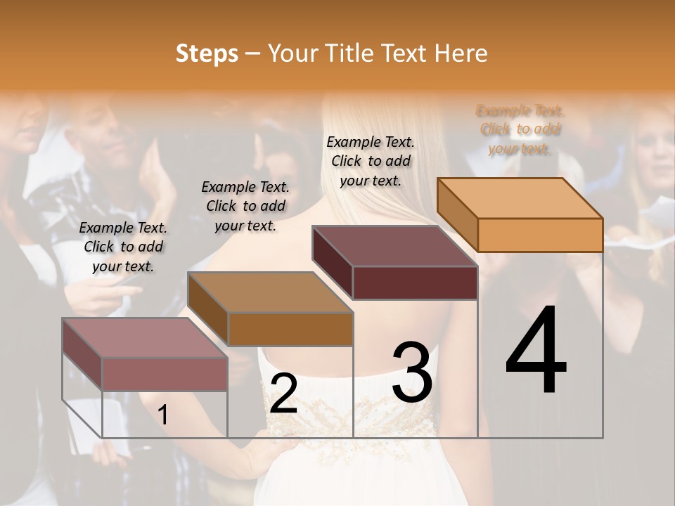 Formalwear Celeb Gorgeous PowerPoint Template