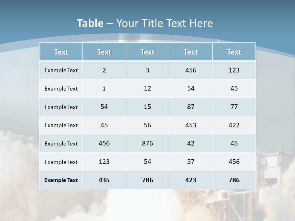 Exploration Universe World PowerPoint Template