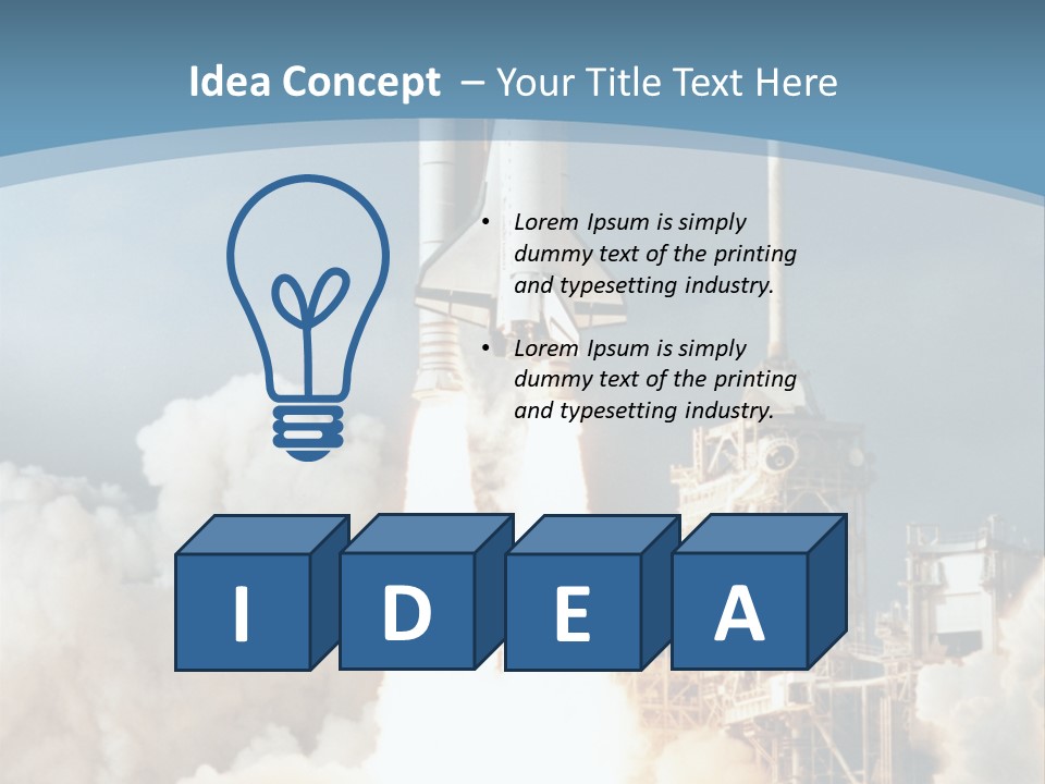 Exploration Universe World PowerPoint Template