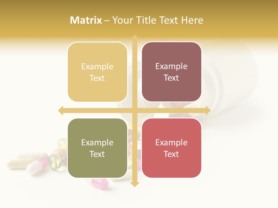 Pharmacology Medicament Closeup PowerPoint Template