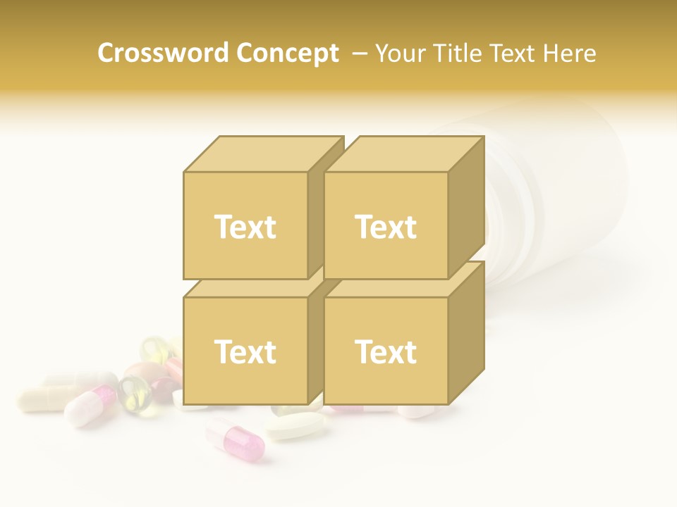 Pharmacology Medicament Closeup PowerPoint Template
