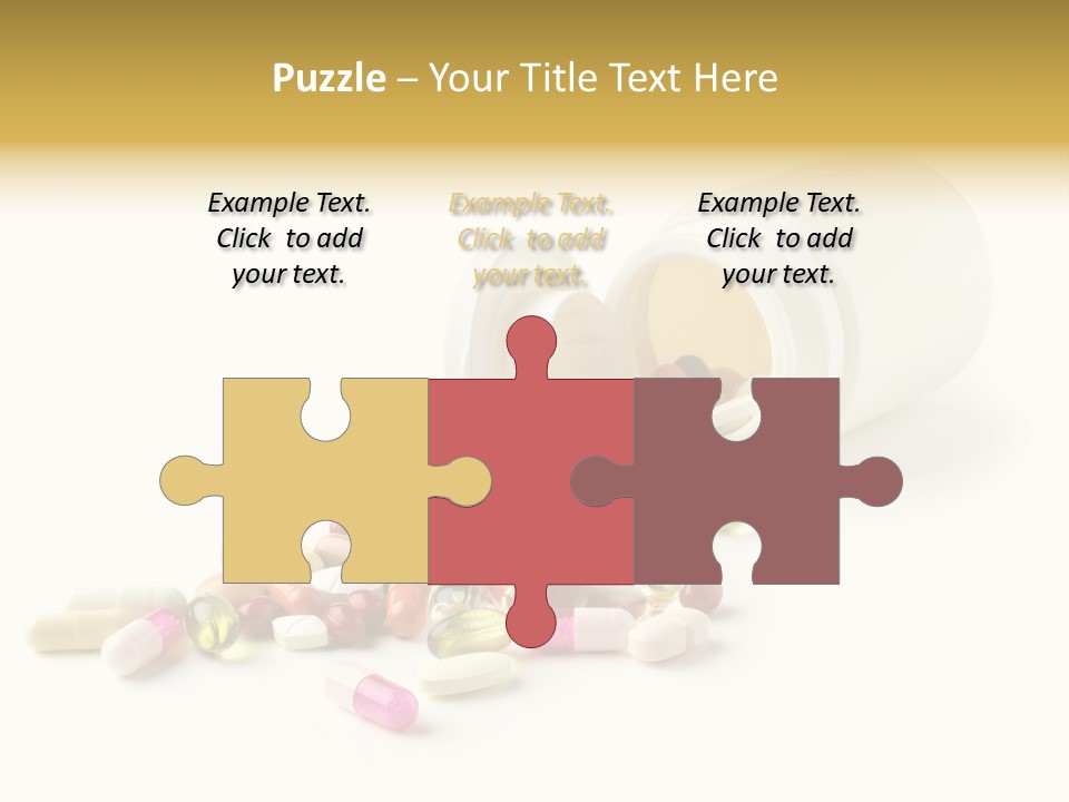 Pharmacology Medicament Closeup PowerPoint Template