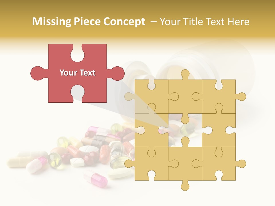 Pharmacology Medicament Closeup PowerPoint Template