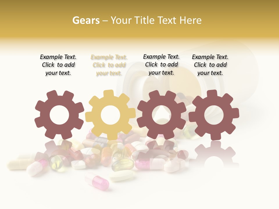 Pharmacology Medicament Closeup PowerPoint Template