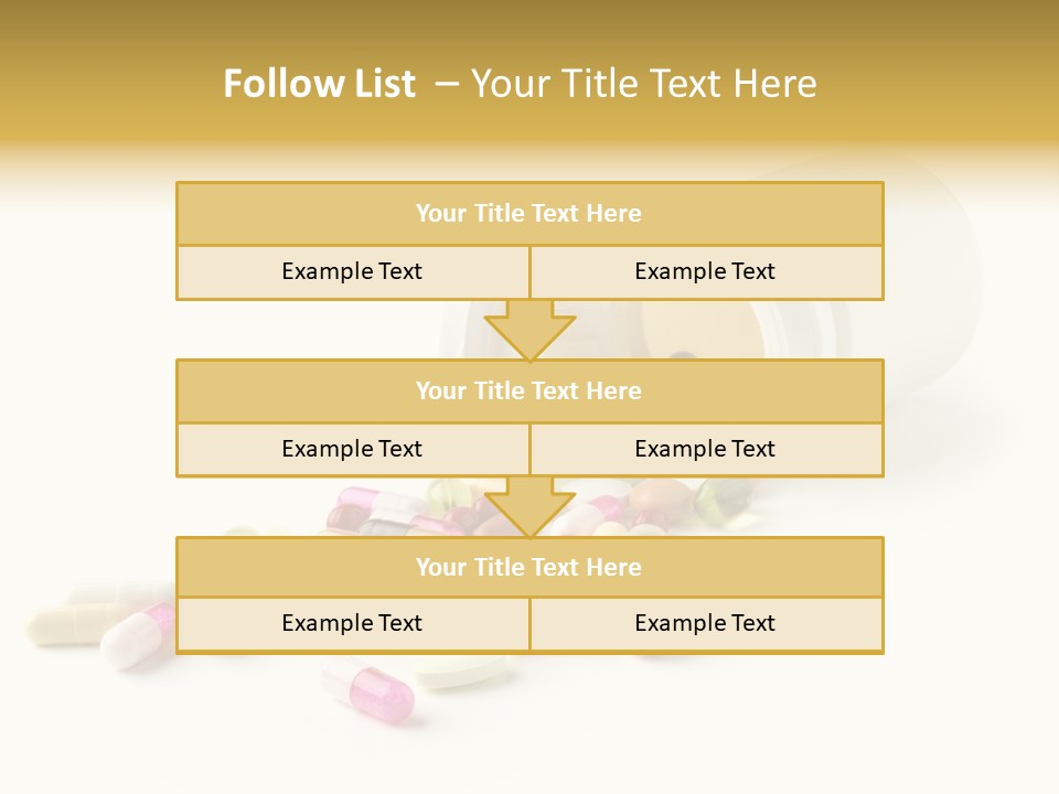 Pharmacology Medicament Closeup PowerPoint Template