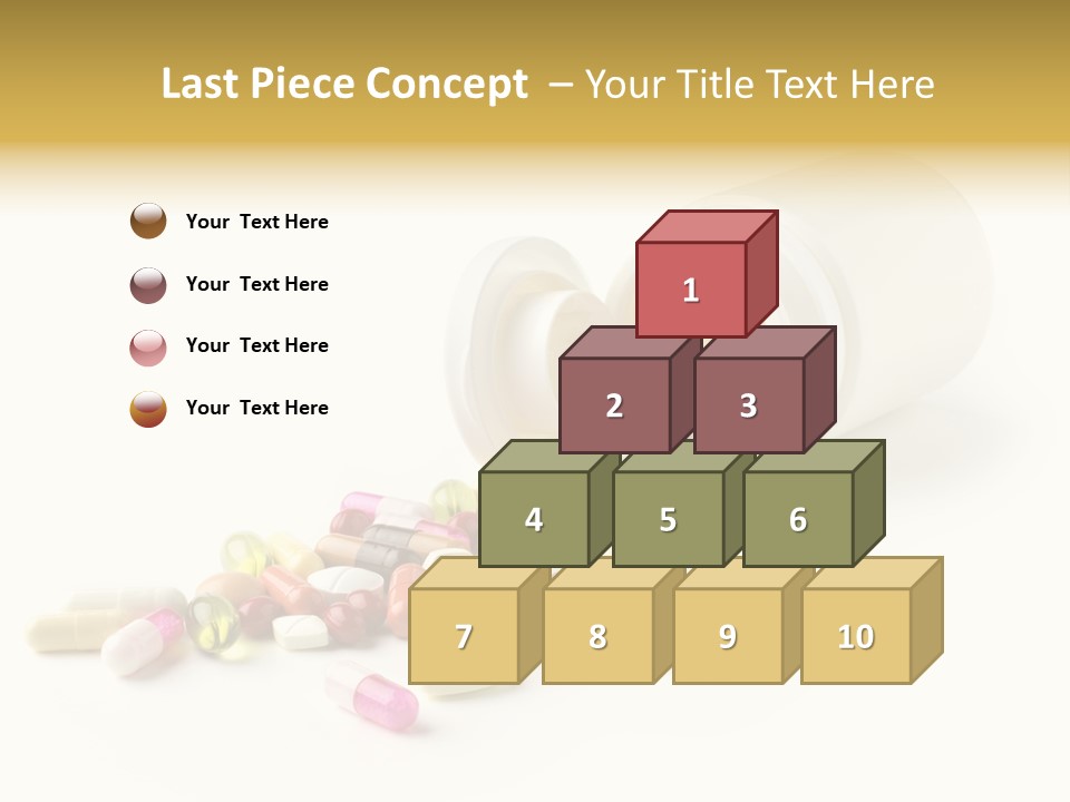 Pharmacology Medicament Closeup PowerPoint Template