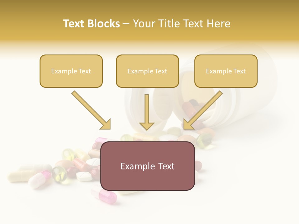 Pharmacology Medicament Closeup PowerPoint Template