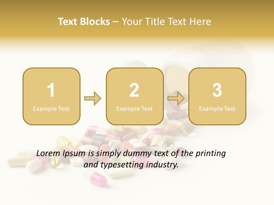 Pharmacology Medicament Closeup PowerPoint Template